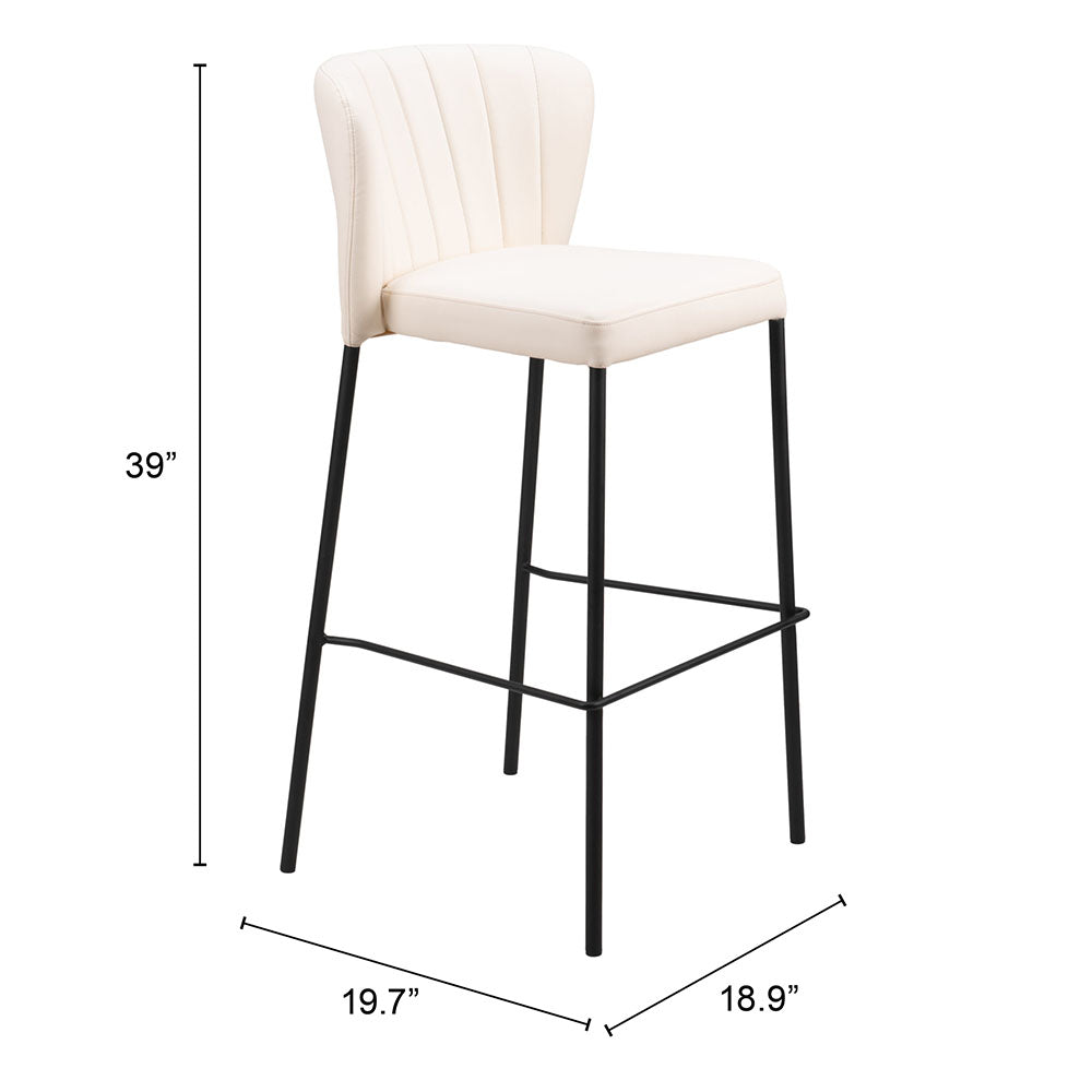 LINZ BARSTOOL CREAM