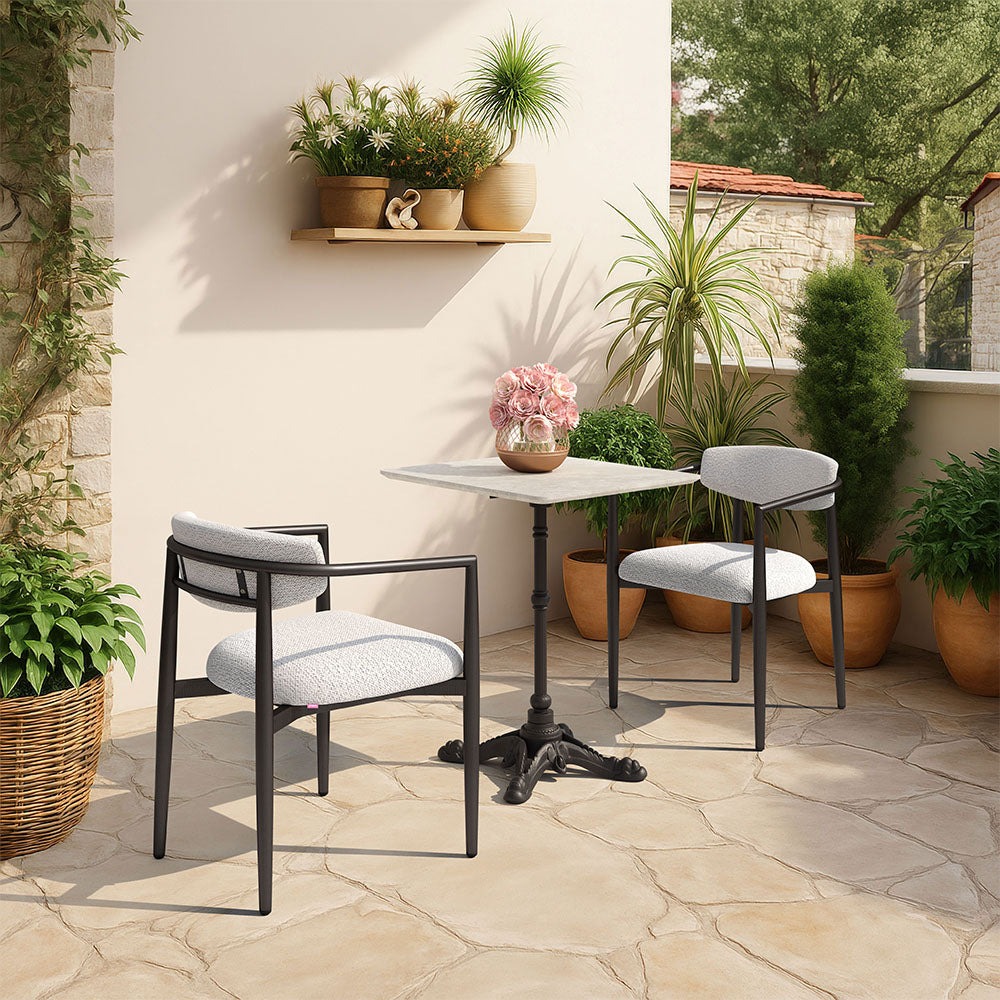 ALFRESCO DINING TABLE GRAY