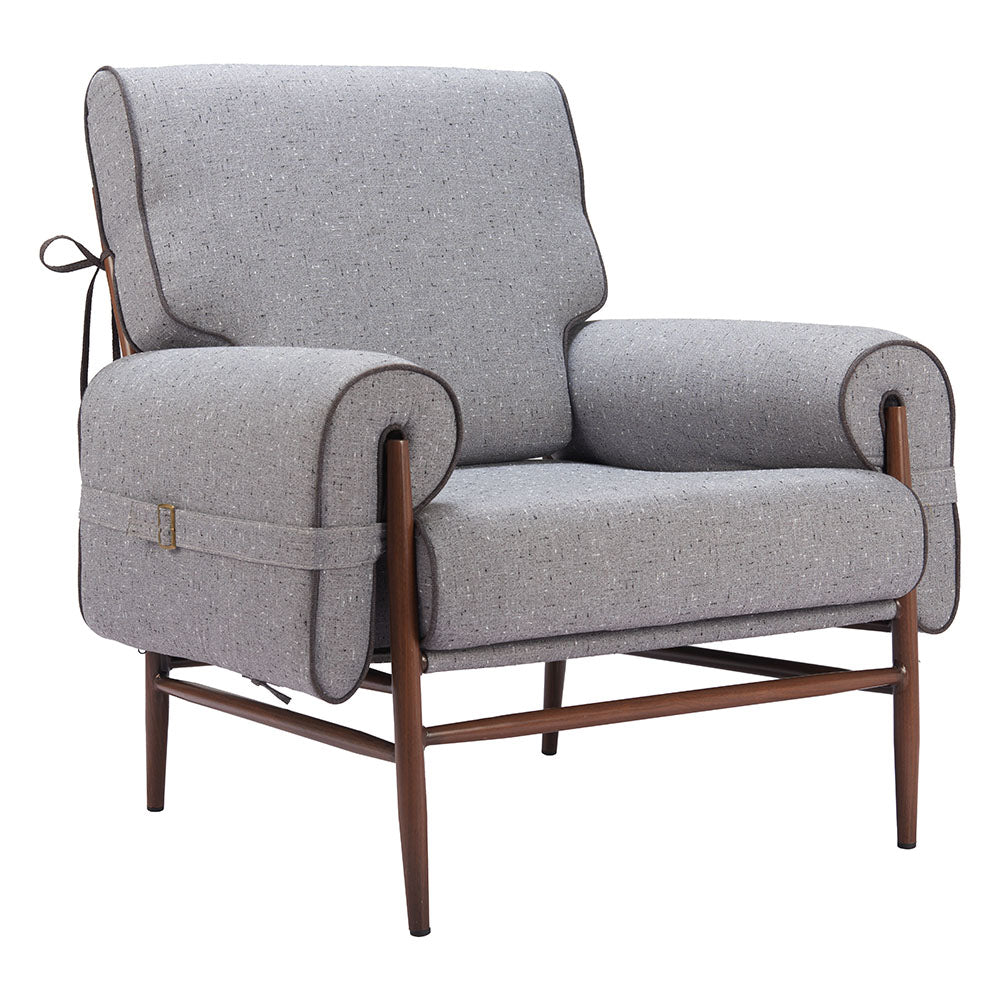 KLEM ACCENT CHAIR GRAY