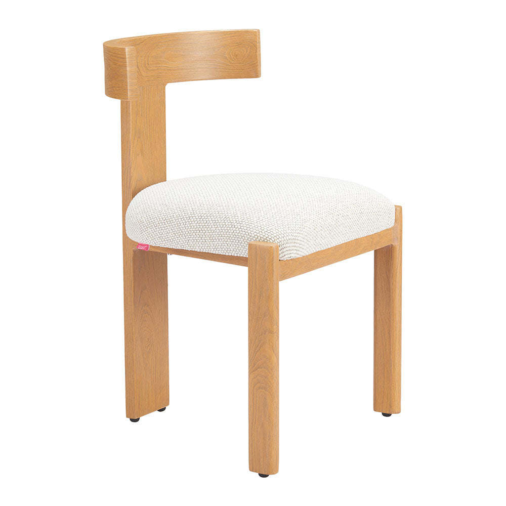 TIANA DINING CHAIR NATURAL & BEIGE