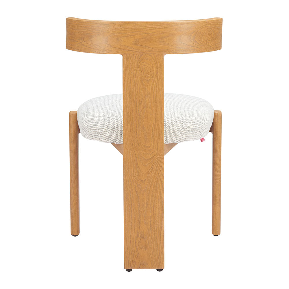 TIANA DINING CHAIR NATURAL & BEIGE