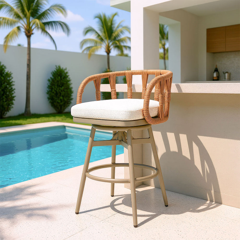 SAFAL SWIVEL BARSTOOL MULTICOLOR
