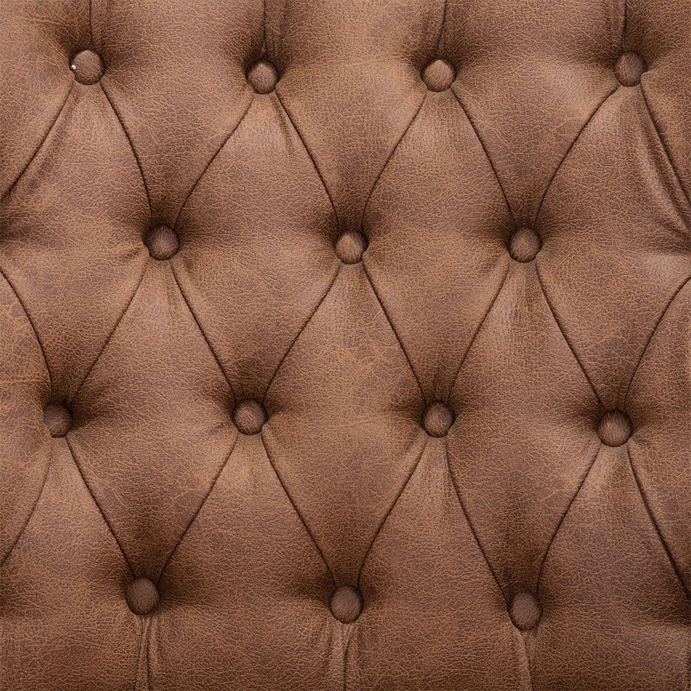 TASMANIA ACCENT CHAIR VINTAGE BROWN