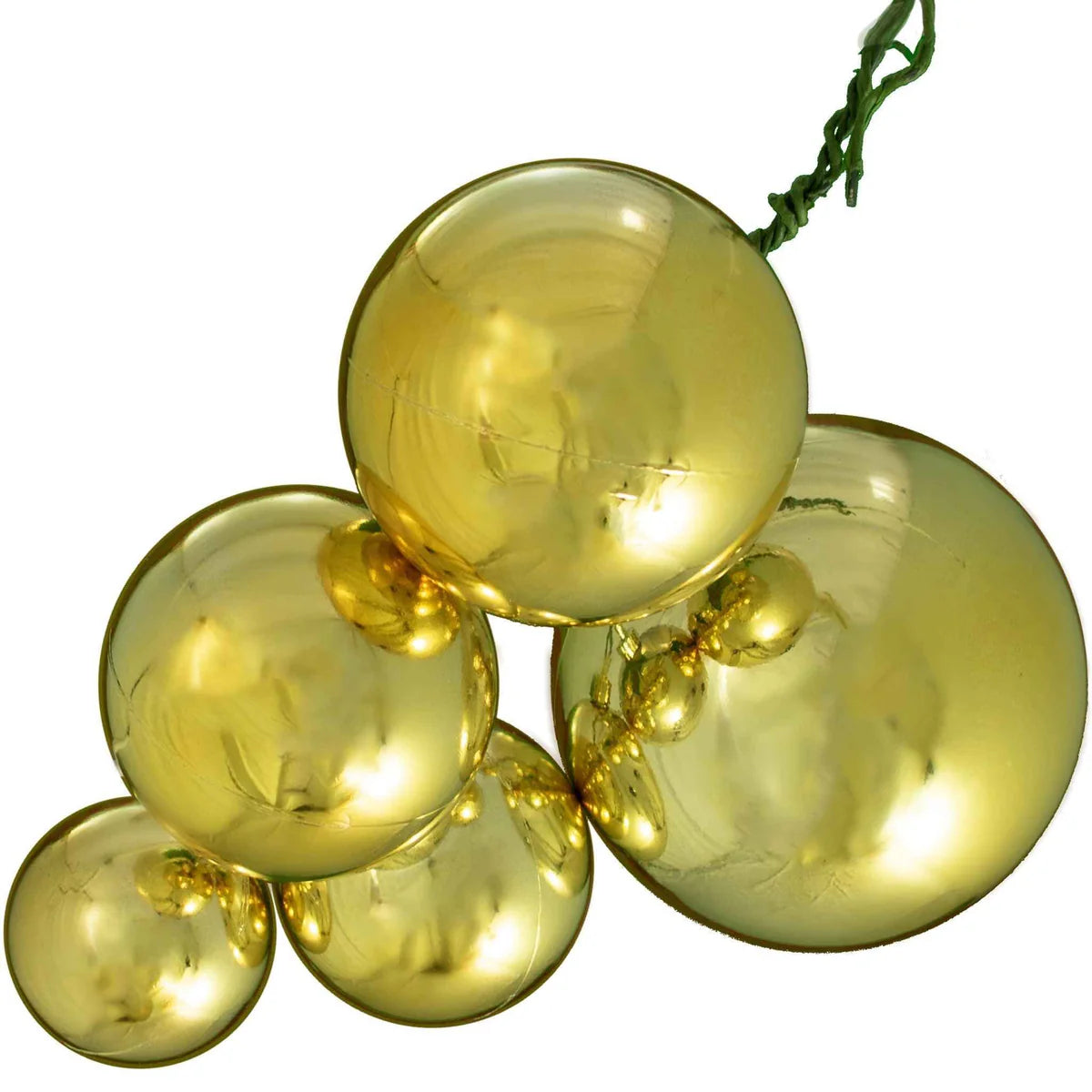SHINY GOLD BALL CLUSTER