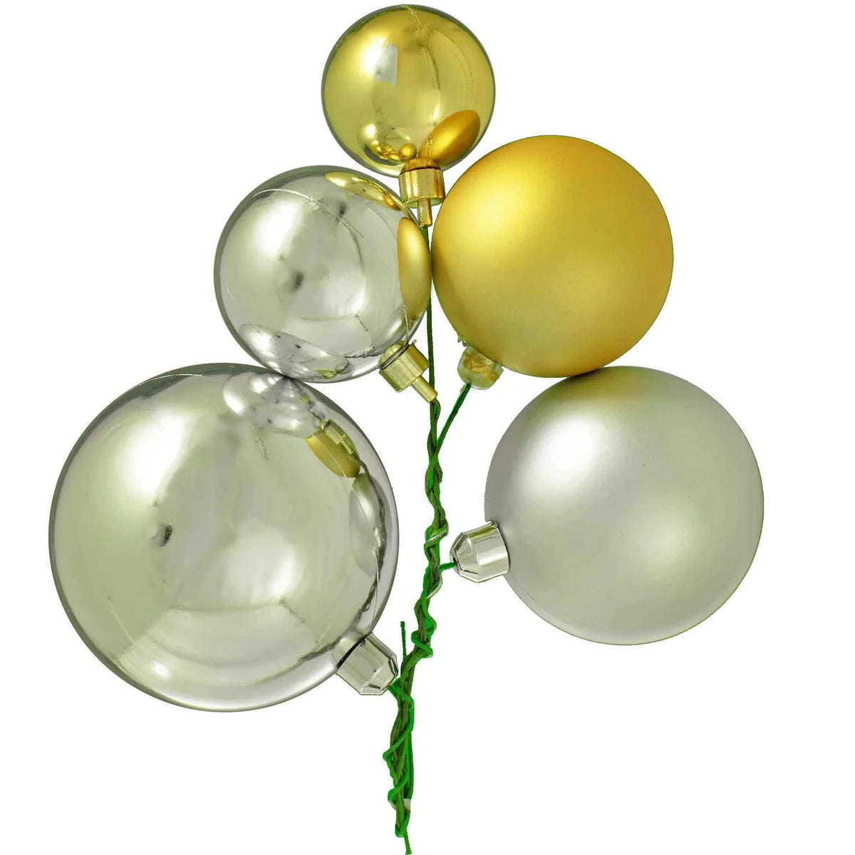 SILVER & GOLD BALL CLUSTER