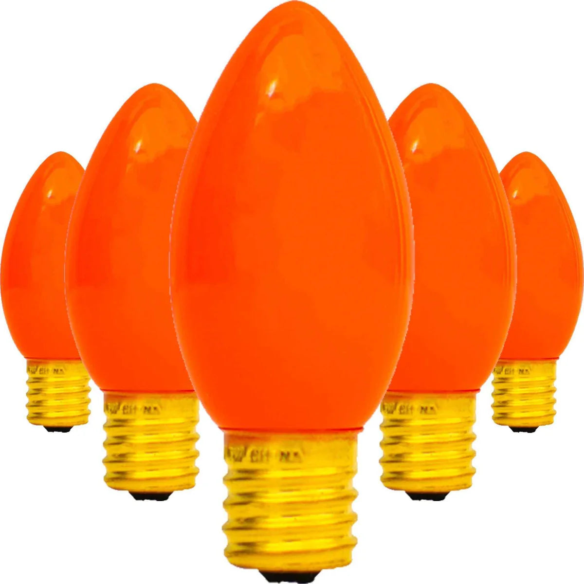 SOLID ORANGE LIGHTS