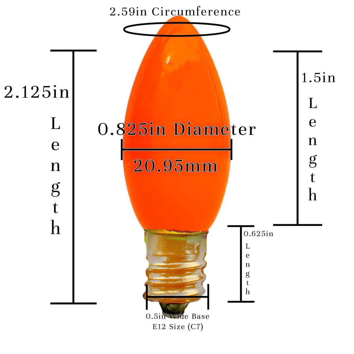 SOLID ORANGE LIGHTS