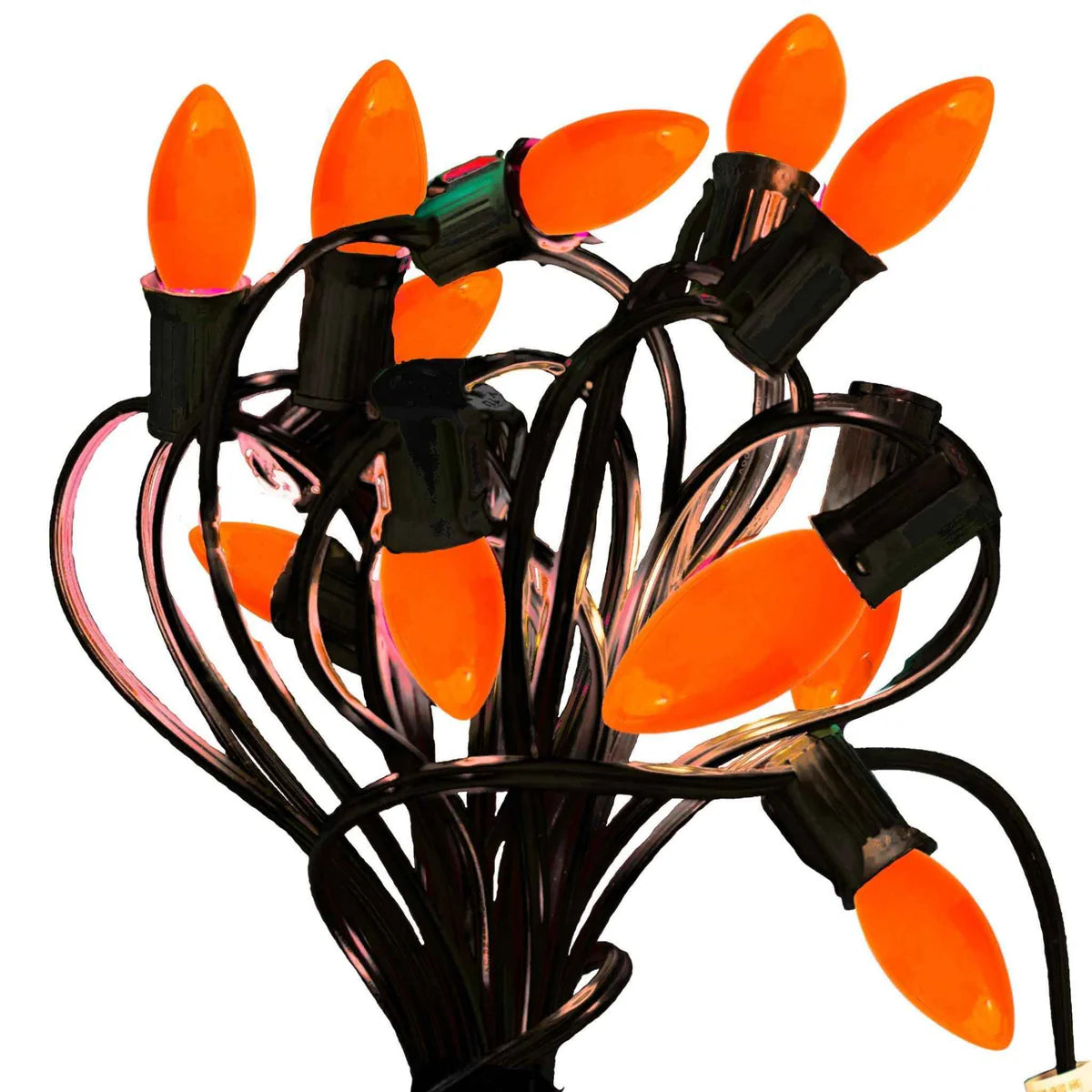 SOLID ORANGE LIGHTS