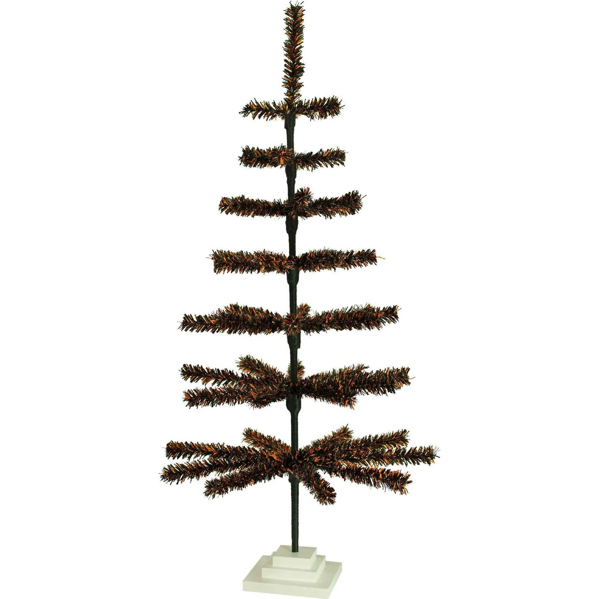 SPOOKY HALLOWEEN FIREWORK BRUSH CHRISTMAS TREE