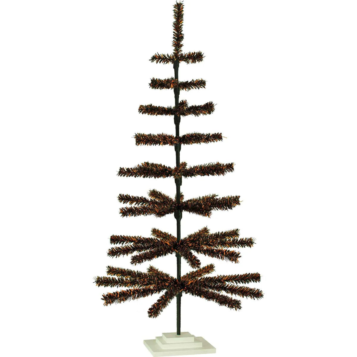SPOOKY HALLOWEEN FIREWORK BRUSH CHRISTMAS TREE