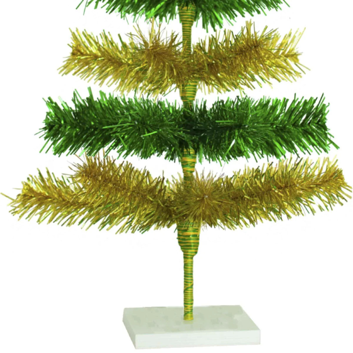 ST. PATRICK'S DAY LAYERED TINSEL TREE