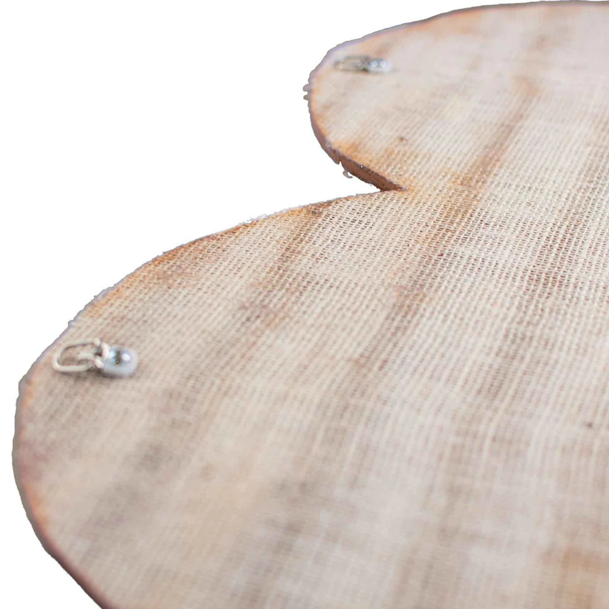 STRIPED WOODEN VALENTINE'S DAY HEART
