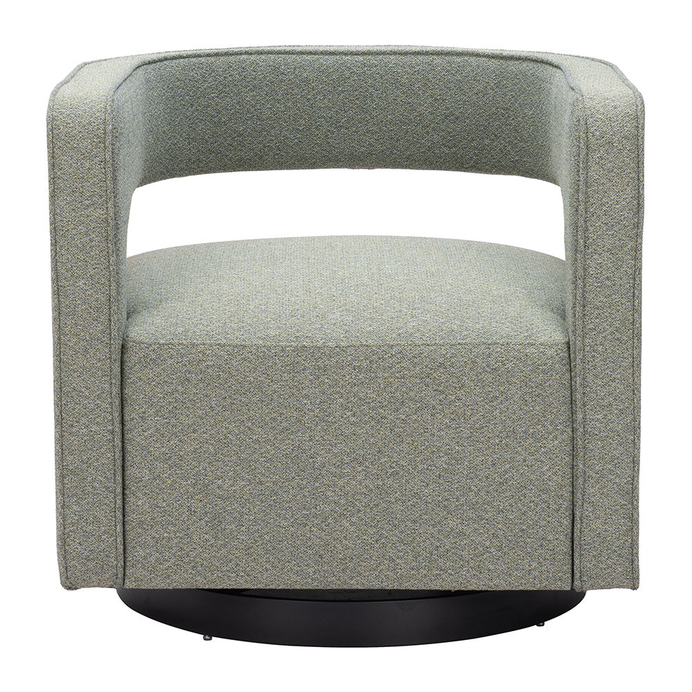 TURKU SWIVEL CHAIR SAGE GREEN