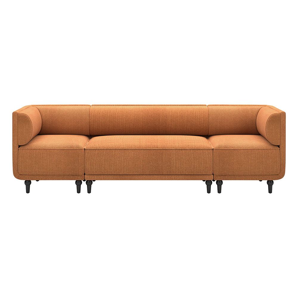 MALBEN CORNER CHAIR BROWN