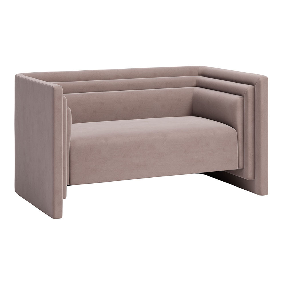 TRIPPEL LOVESEAT TAUPE