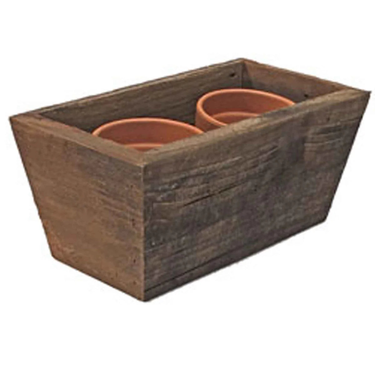 TAPERED WOODEN PLANTERS BOX