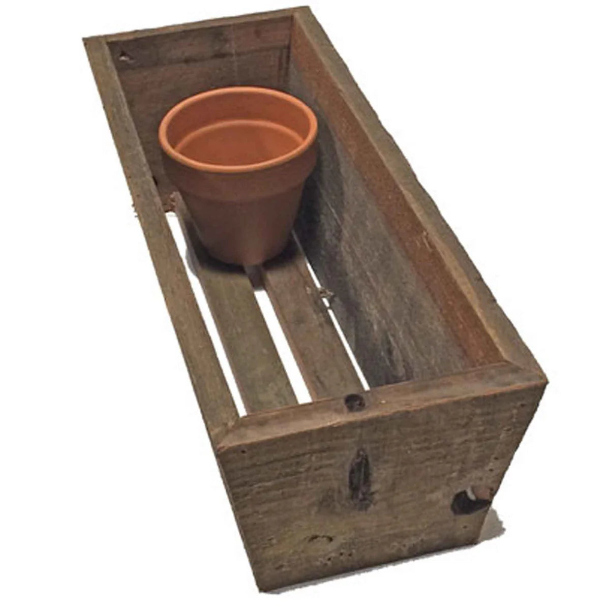 TAPERED WOODEN PLANTERS BOX