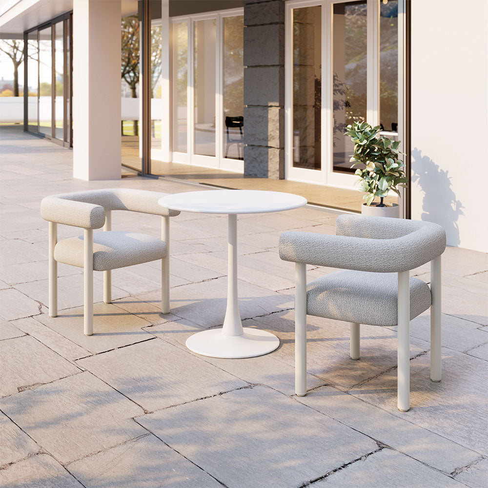SOLEIL DINING TABLE WHITE