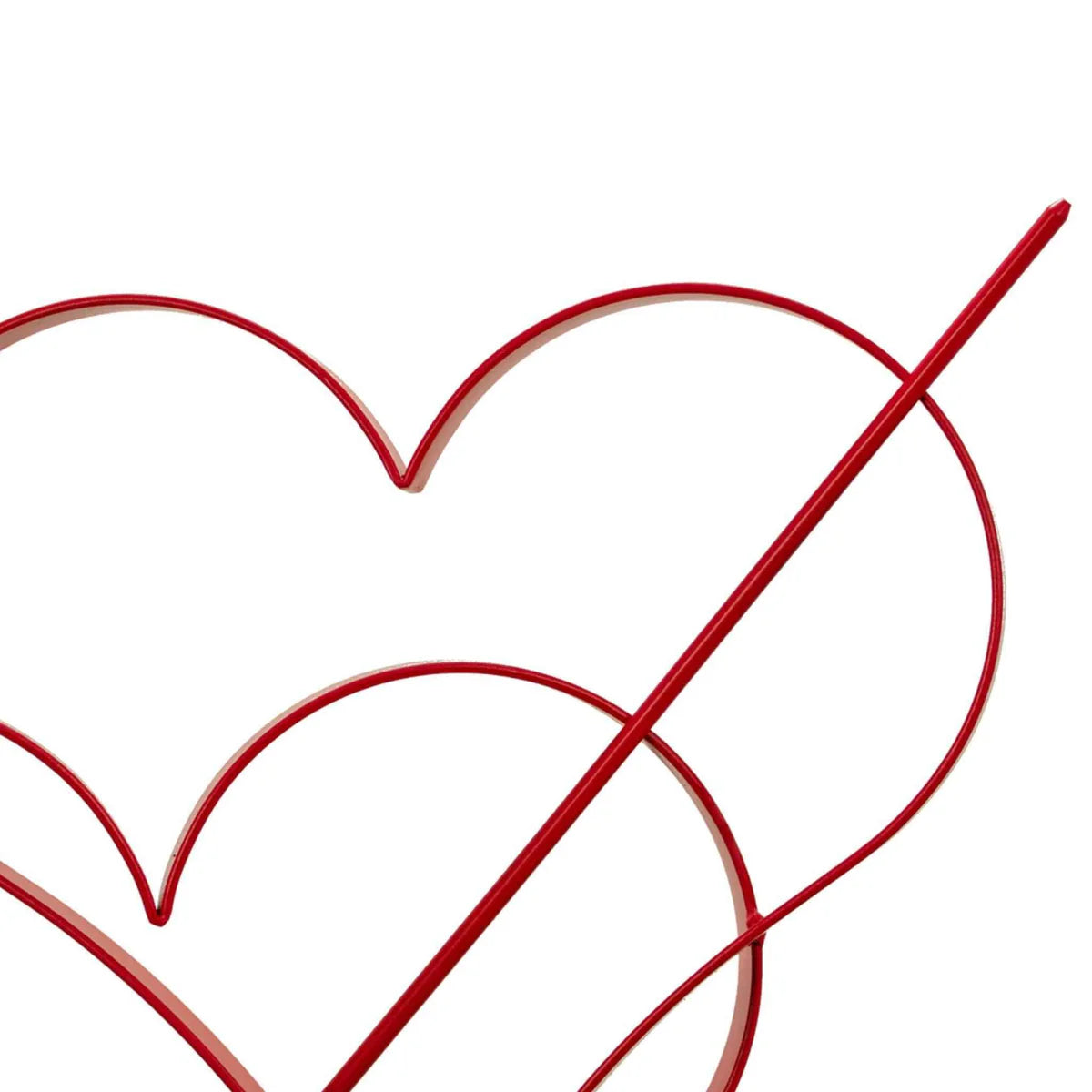 VALENTINE'S DAY DOUBLE HEART WITH CUPID'S ARROW