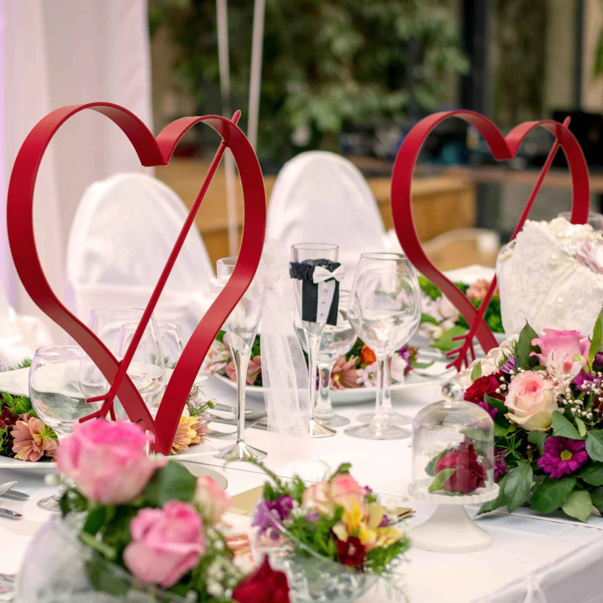 VALENTINE'S DAY HEART WITH CUPID'S ARROW