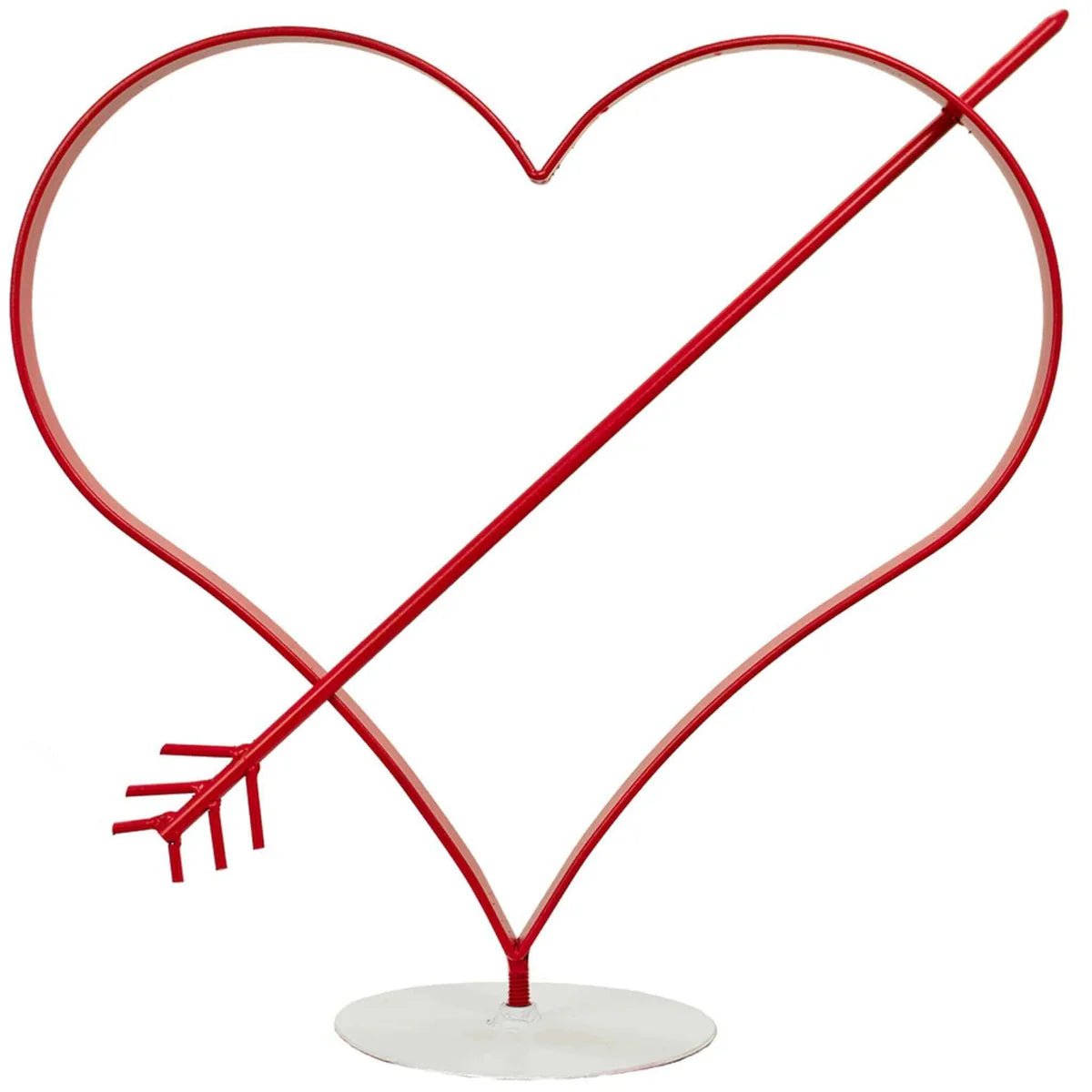 VALENTINE'S DAY HEART WITH CUPID'S ARROW