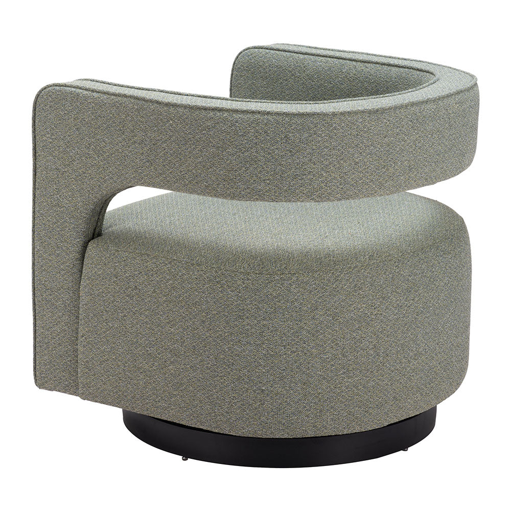TURKU SWIVEL CHAIR SAGE GREEN