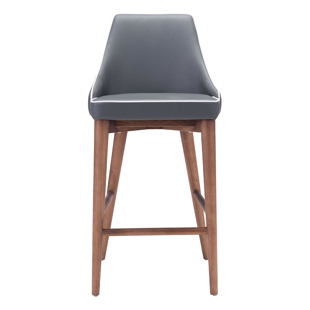 MOOR COUNTER STOOL DARK GRAY
