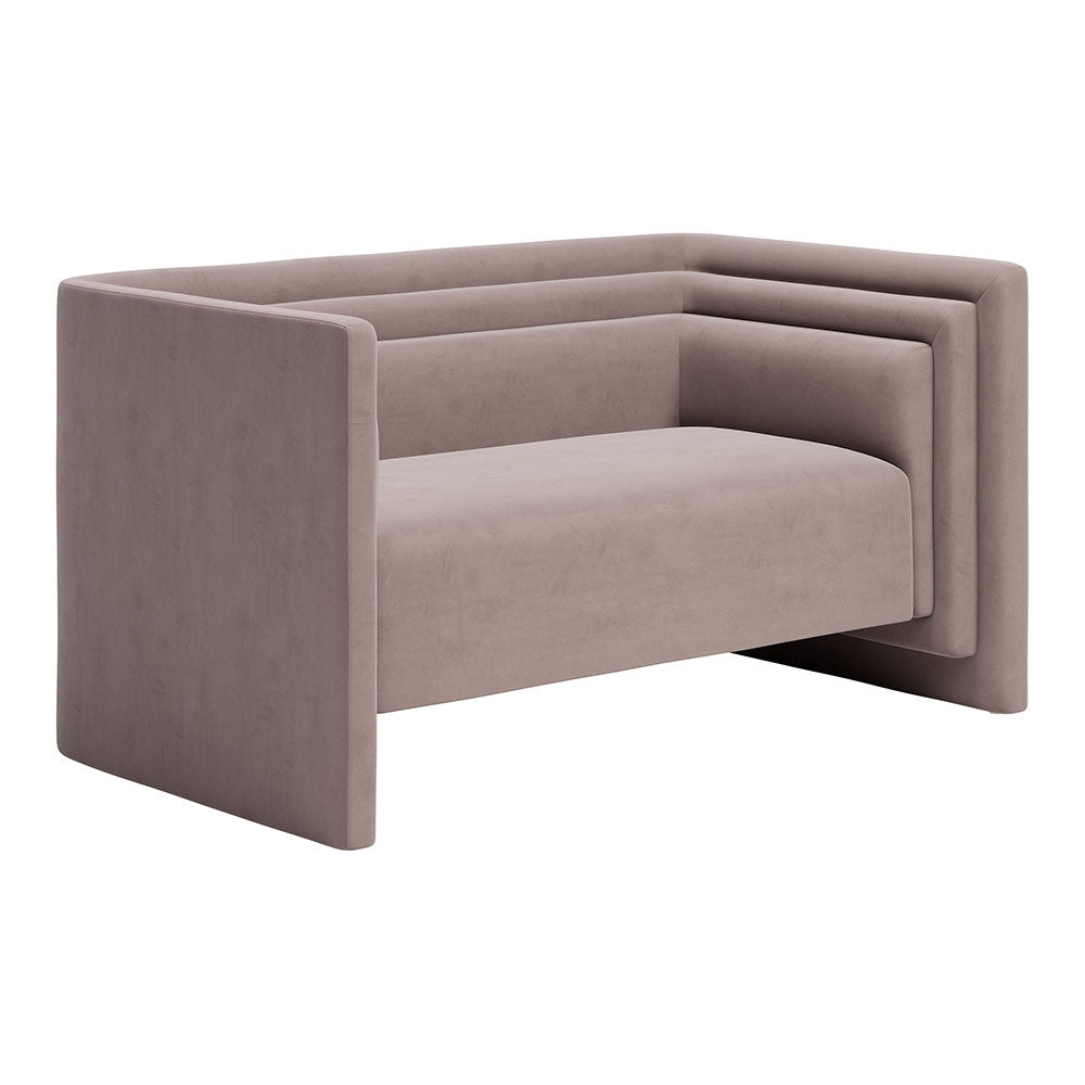 TRIPPEL LOVESEAT TAUPE