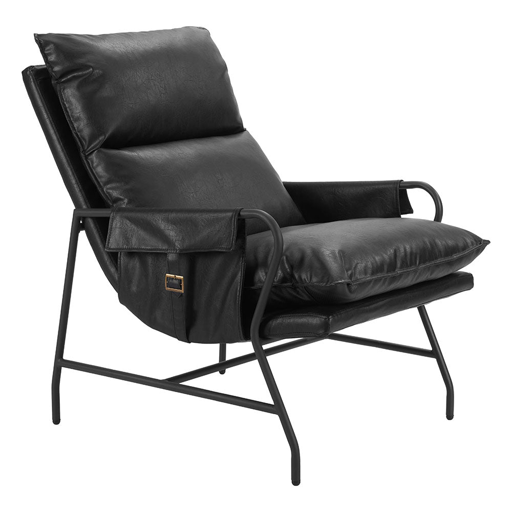 HALAUS ACCENT CHAIR BLACK