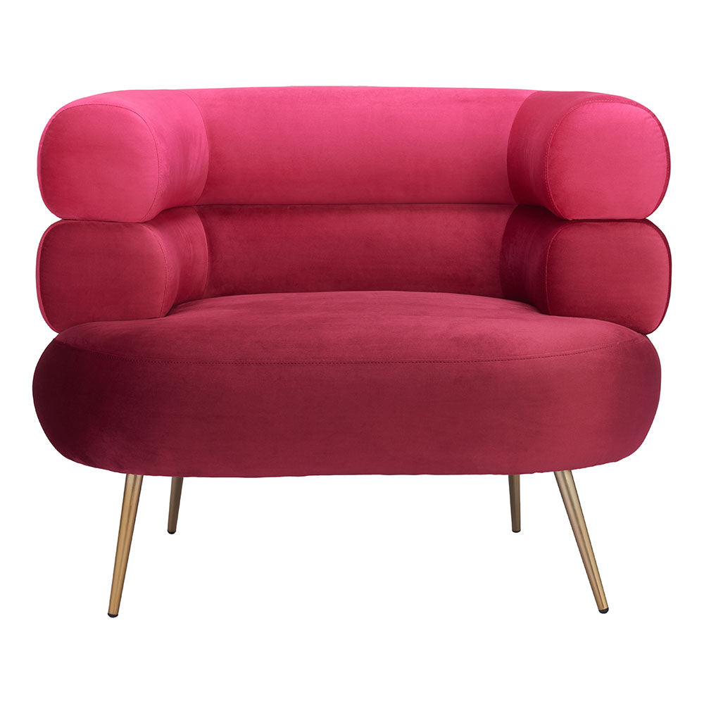 ARISH ACCENT CHAIR RED