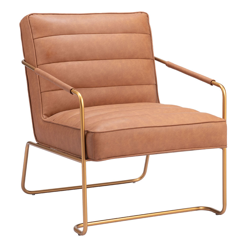 DALLAS ACCENT CHAIR VINTAGE BROWN