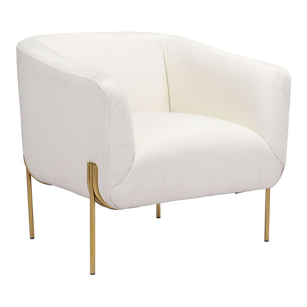 MICAELA ARMCHAIR LVORY
