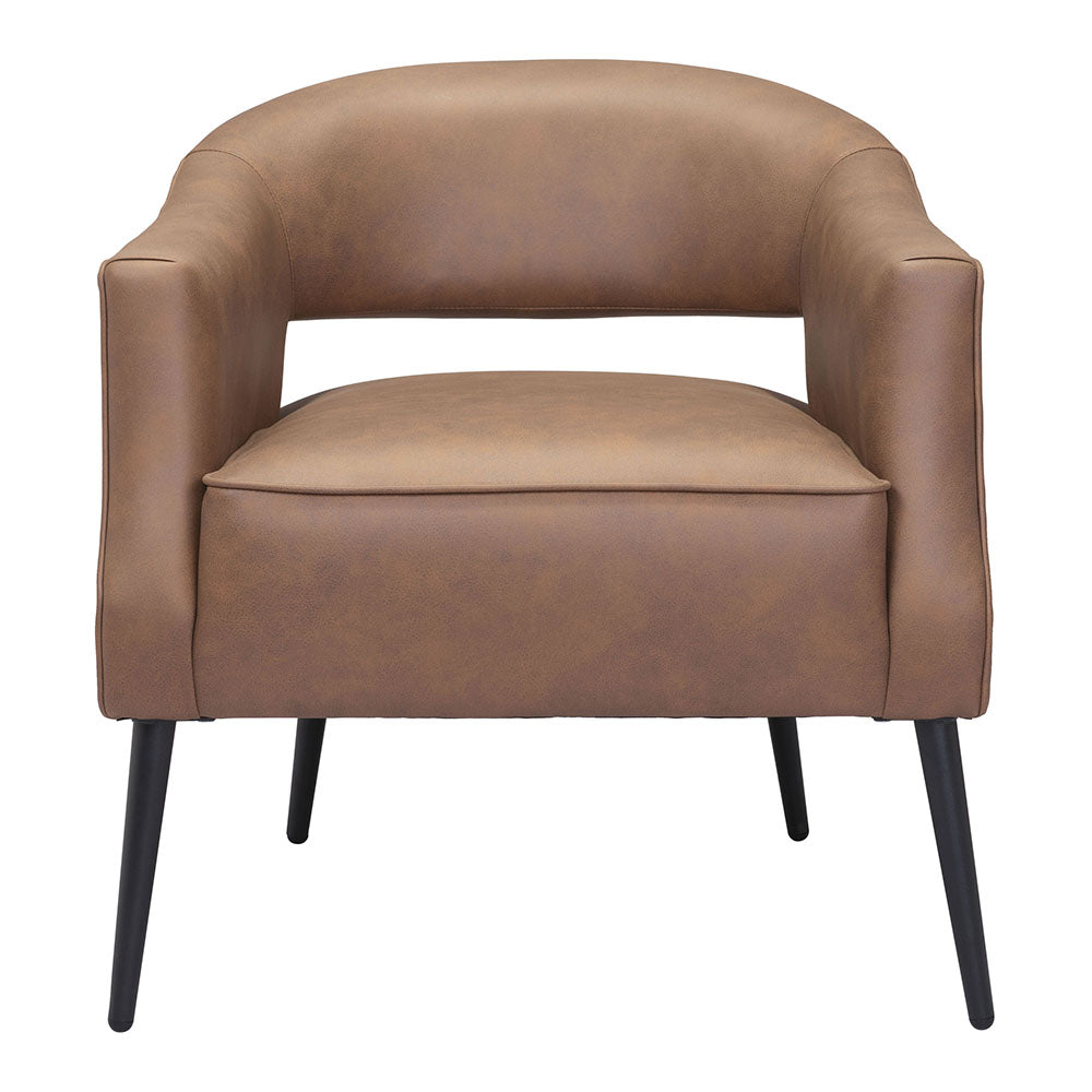 BERKELEY ACCENT CHAIR VINTAGE BROWN