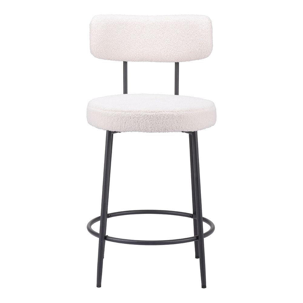 BLANCA COUNTER STOOL IVORY