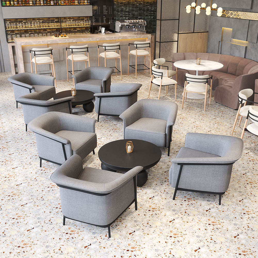 BURRY ACCENT CHAIR SLATE GRAY