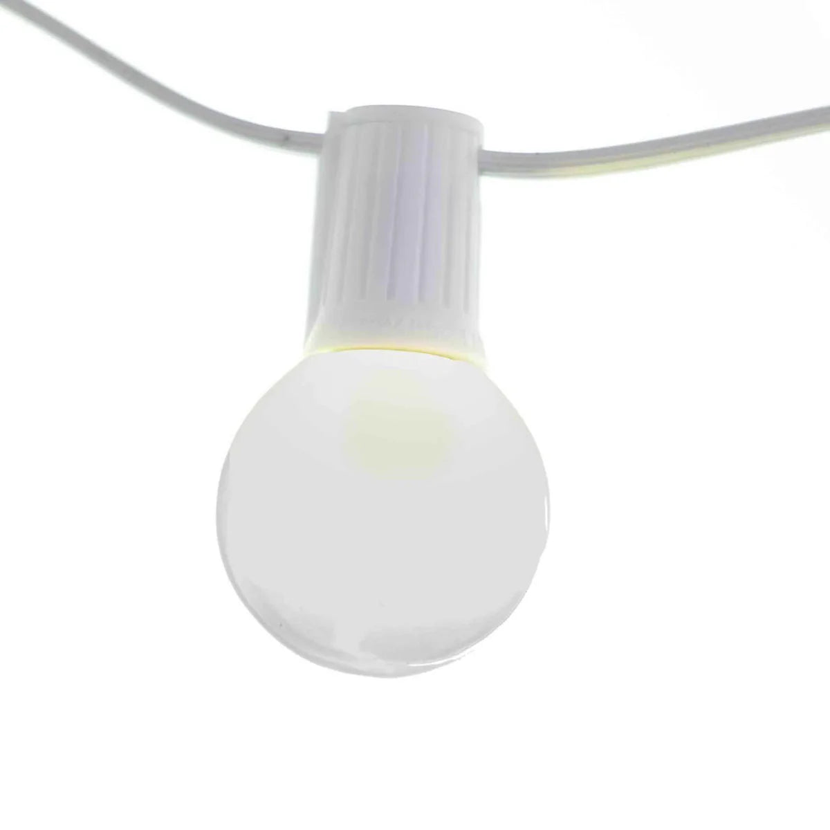 WHITE G40 LIGHT BULBS