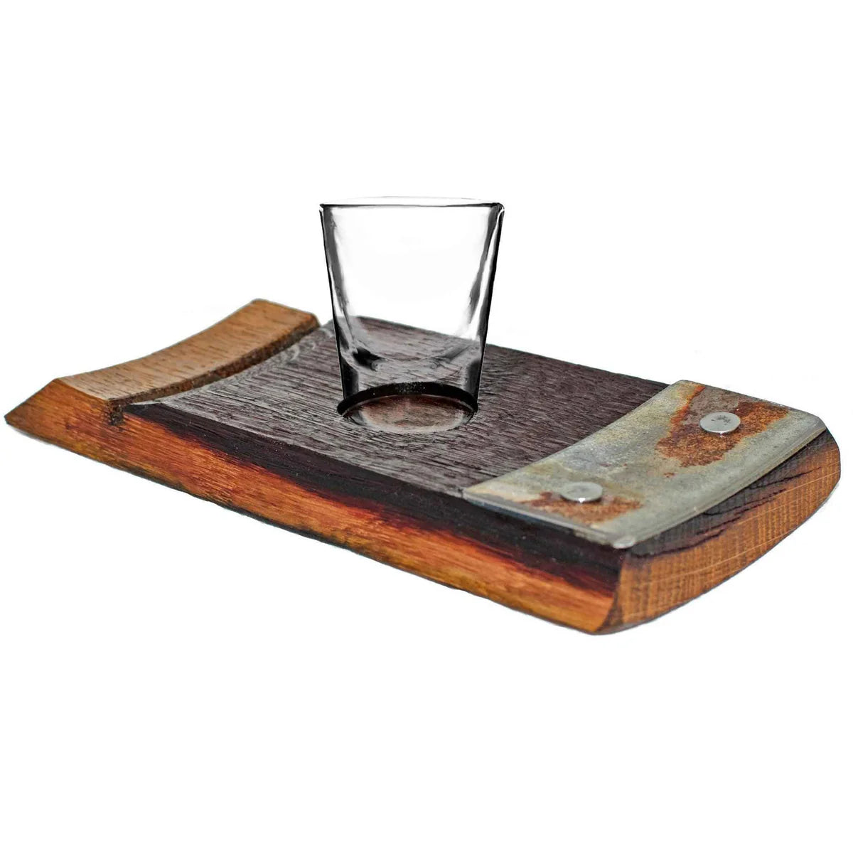 WINE BARREL SHOT GLASS HOLDER