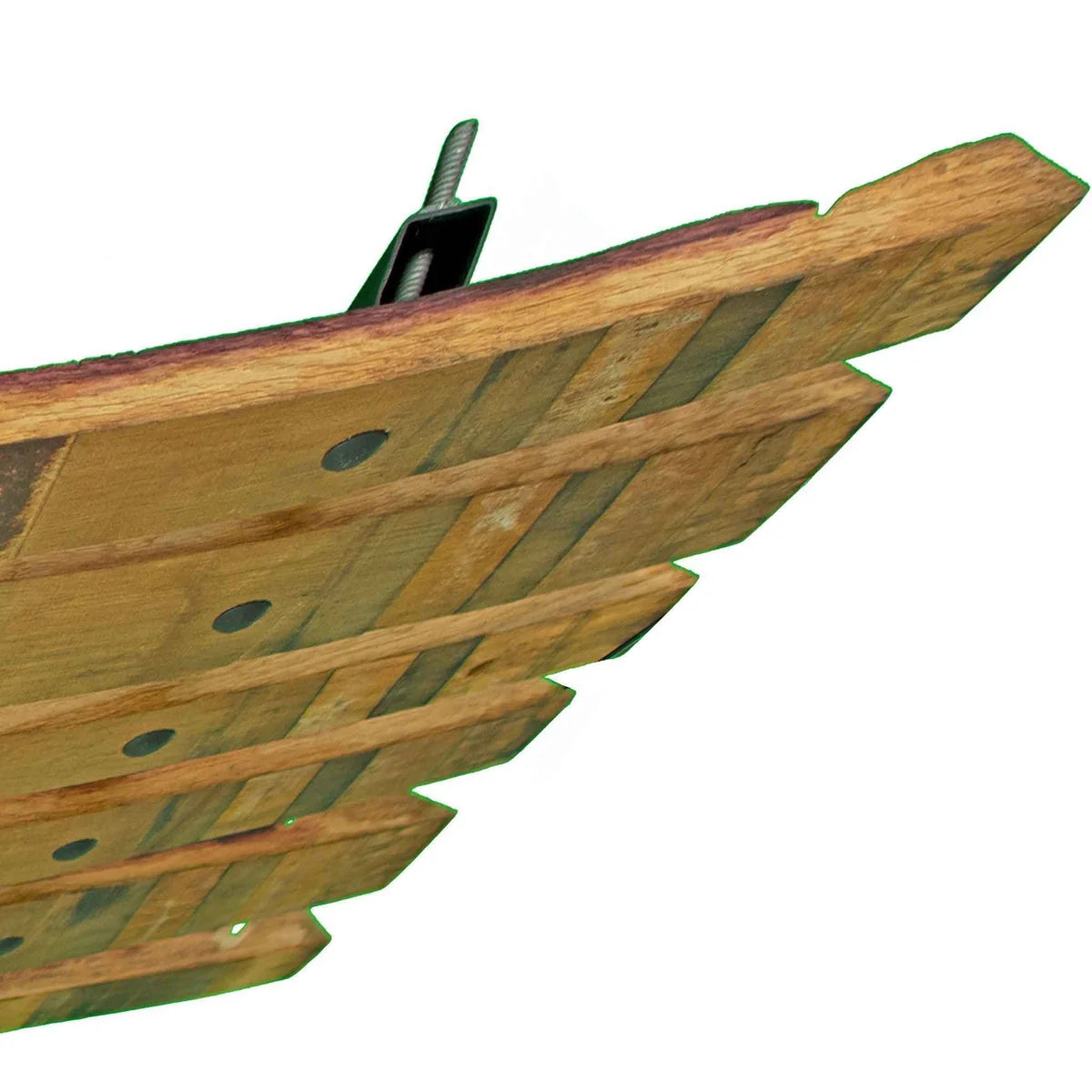 WINE BARREL STAVE CHANDELIER