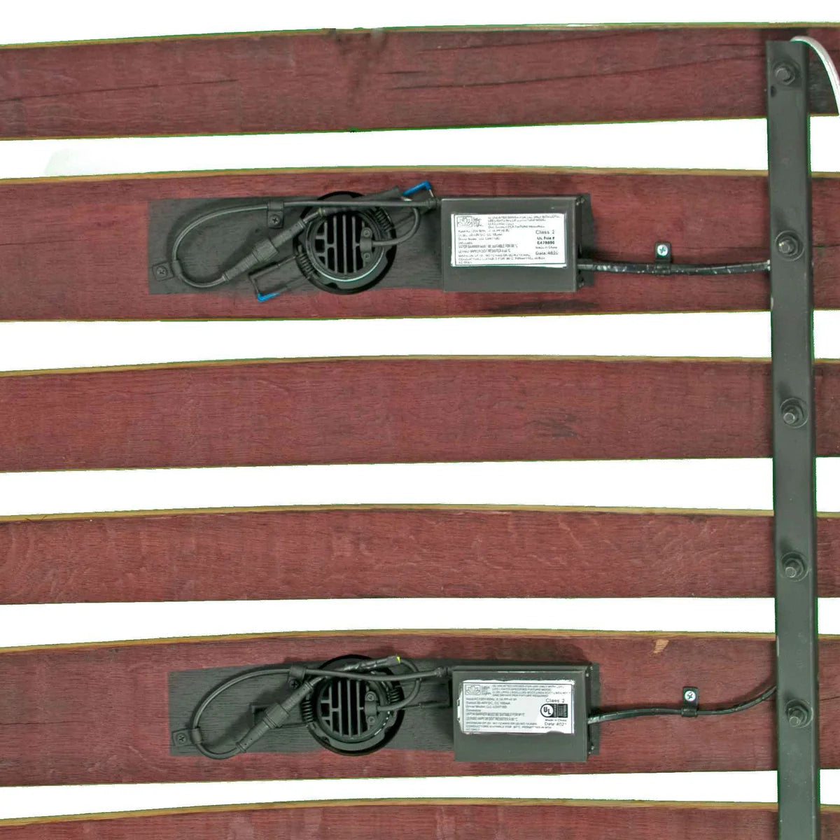 WINE BARREL STAVE CHANDELIER