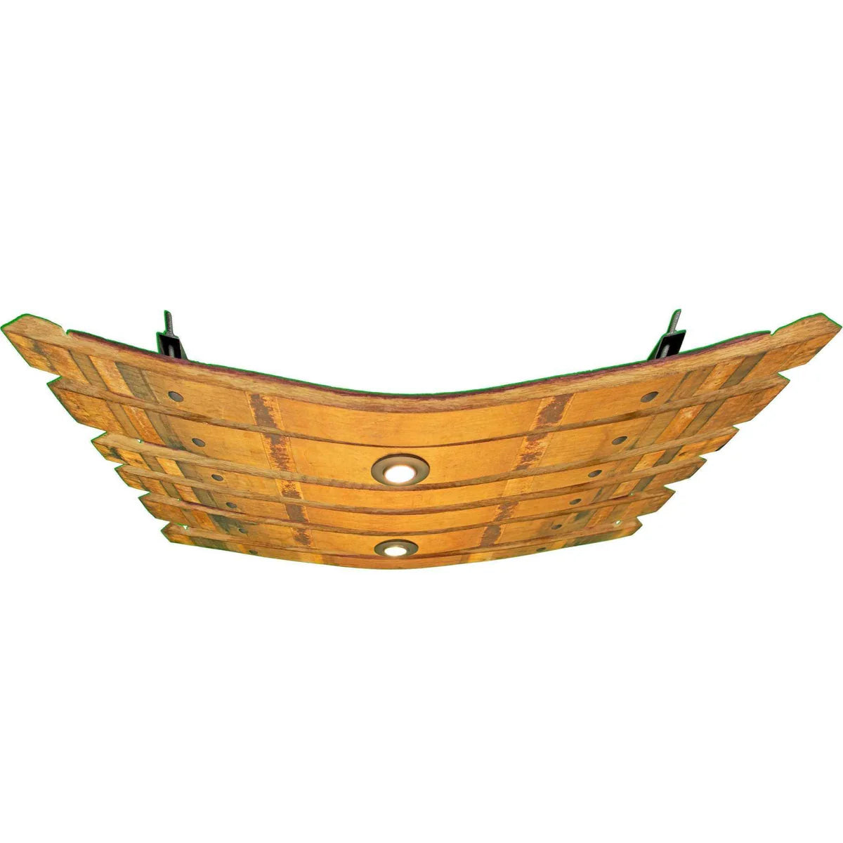 WINE BARREL STAVE CHANDELIER