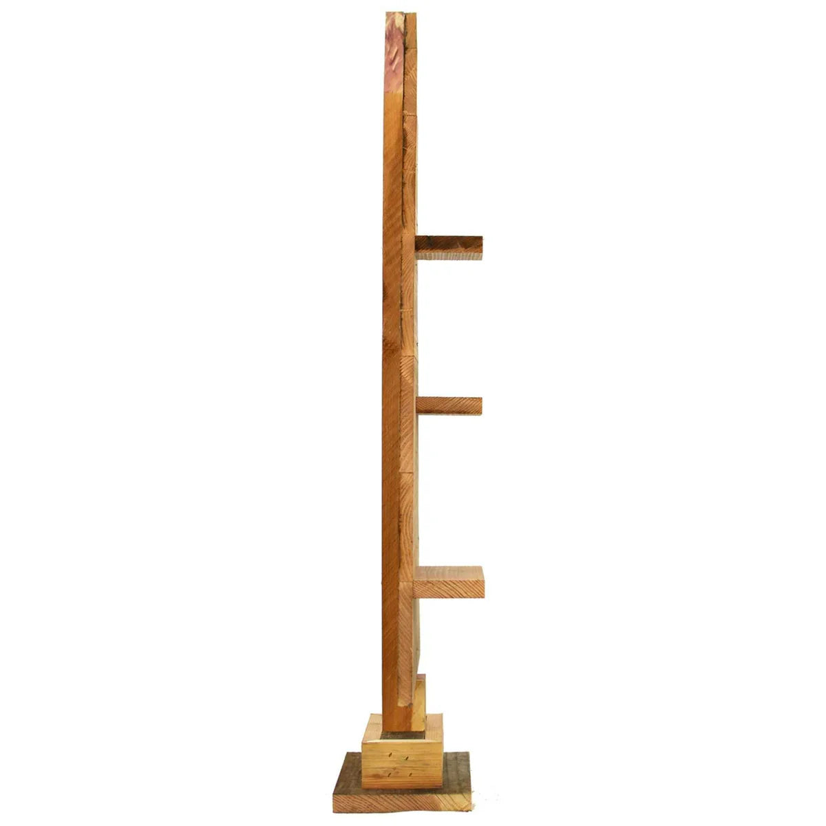 WOOD TRIANGLE RETAIL MERCHANDISING TREE