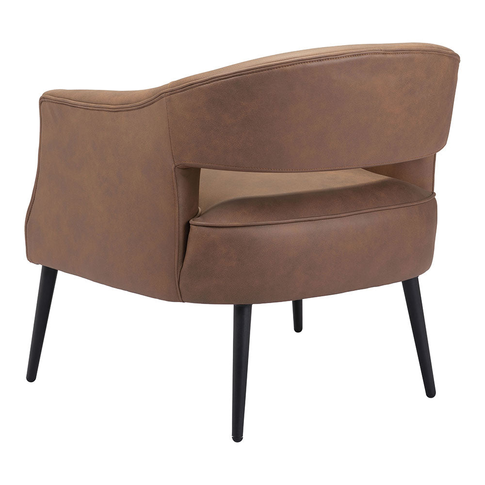 BERKELEY ACCENT CHAIR VINTAGE BROWN