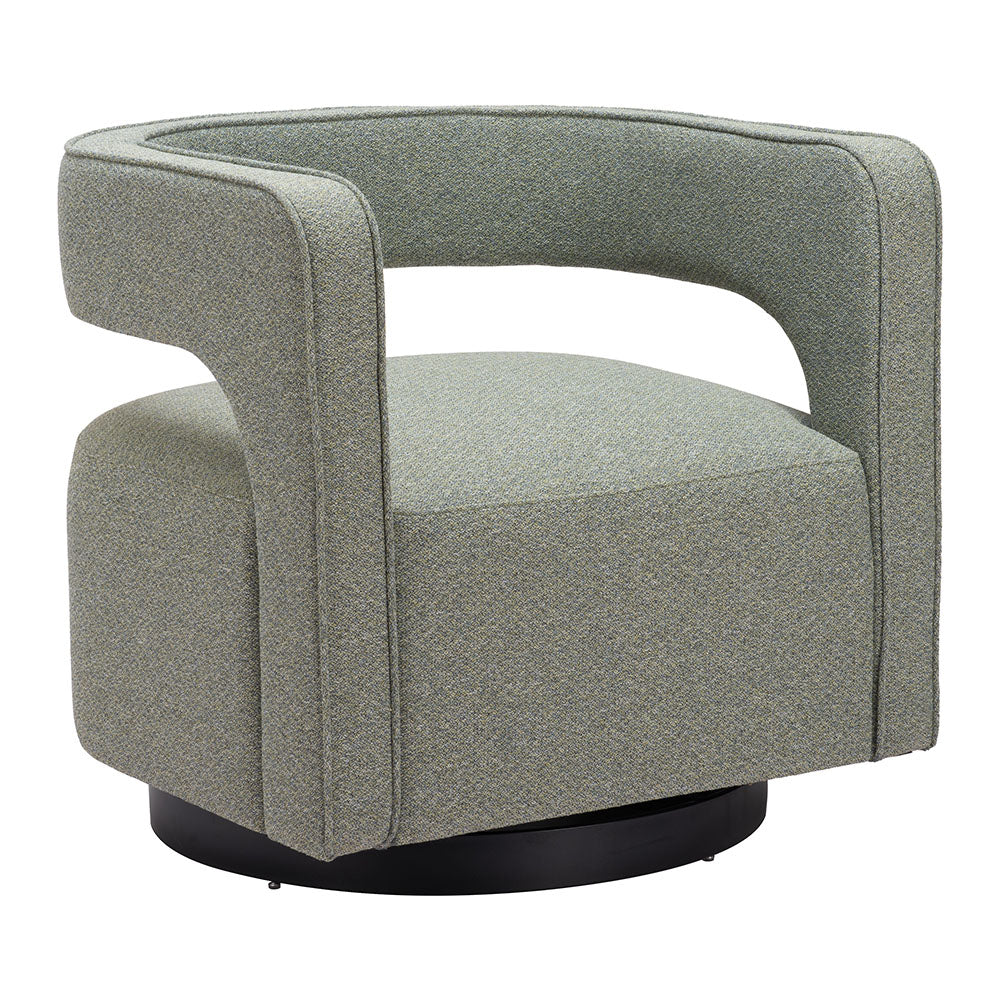 TURKU SWIVEL CHAIR SAGE GREEN