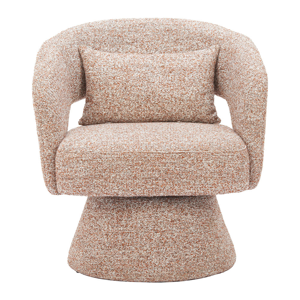 LIVA SWIVEL CHAIR FROSTY BROWN