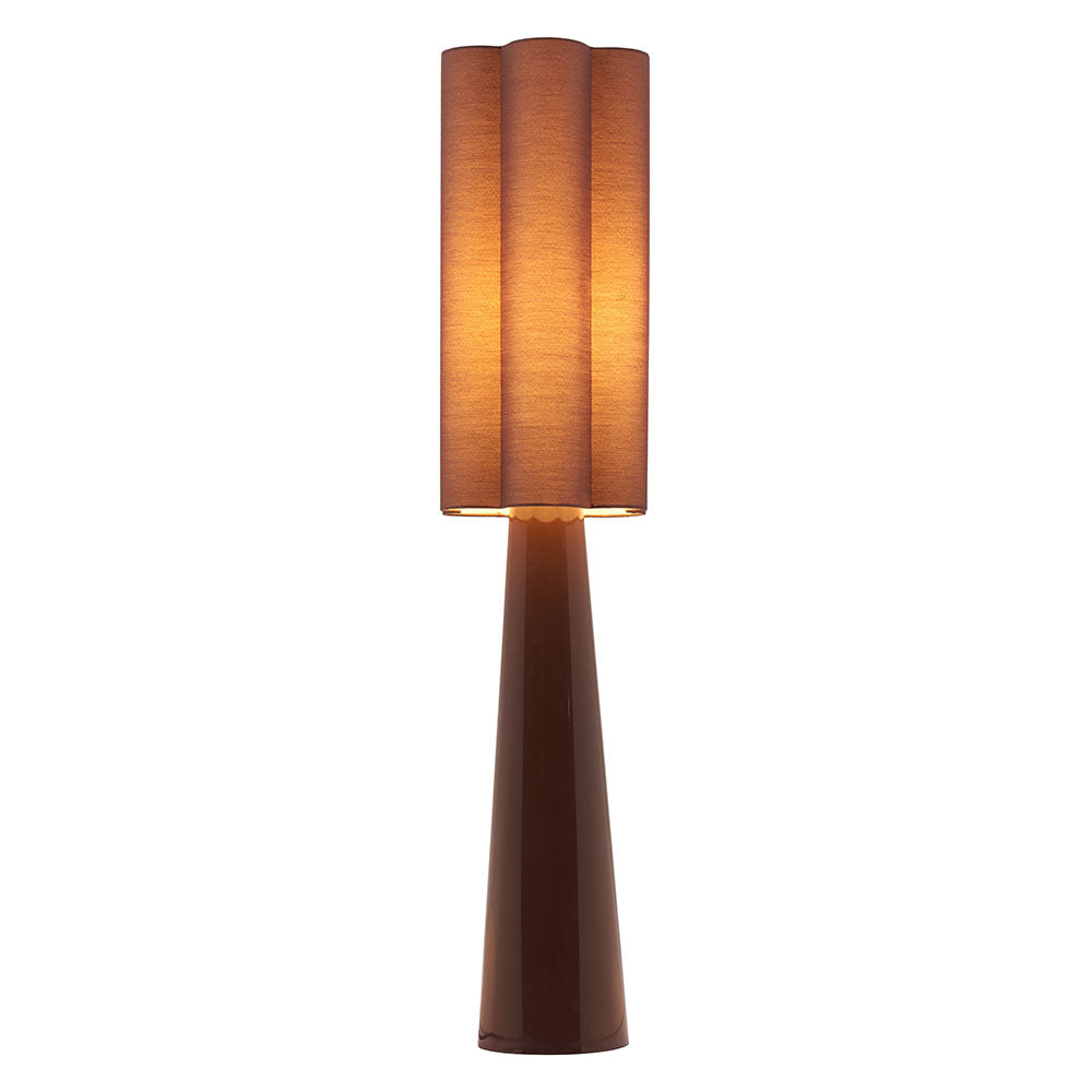 VIOLET FLOOR LAMP BROWN