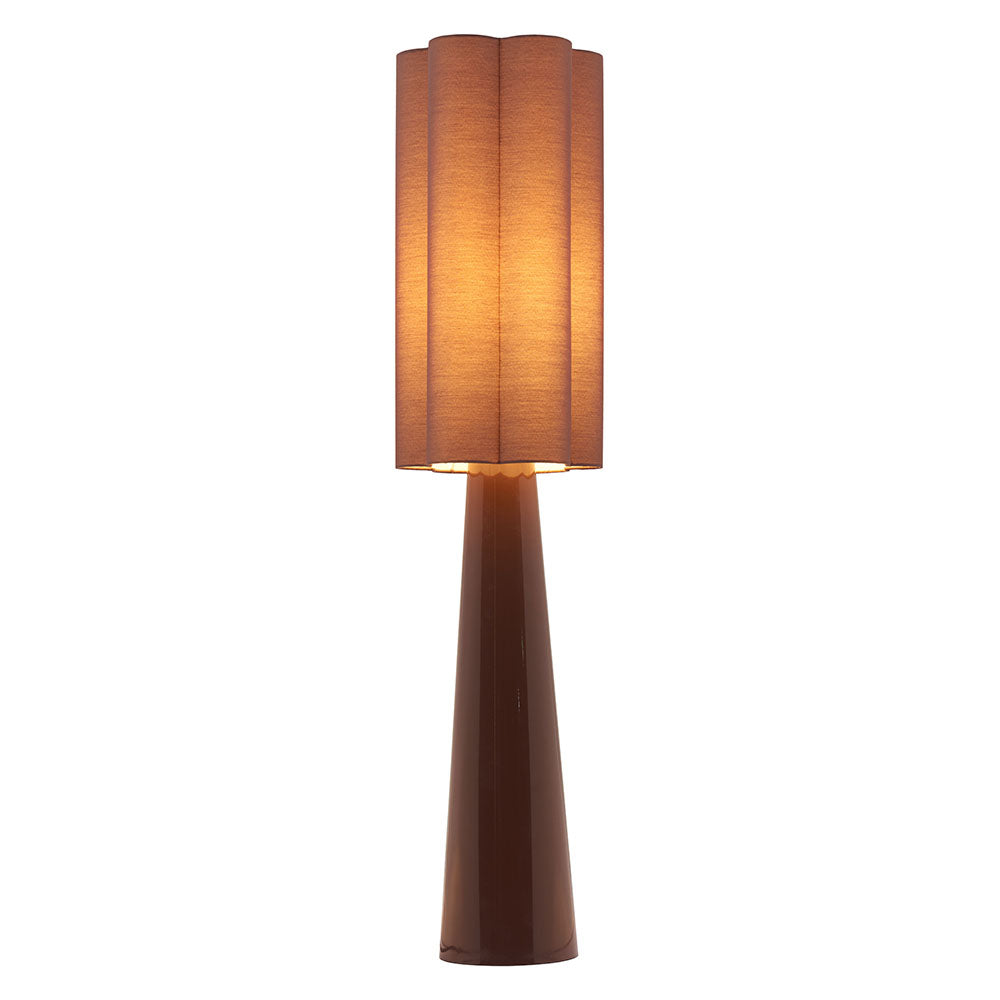 VIOLET FLOOR LAMP BROWN
