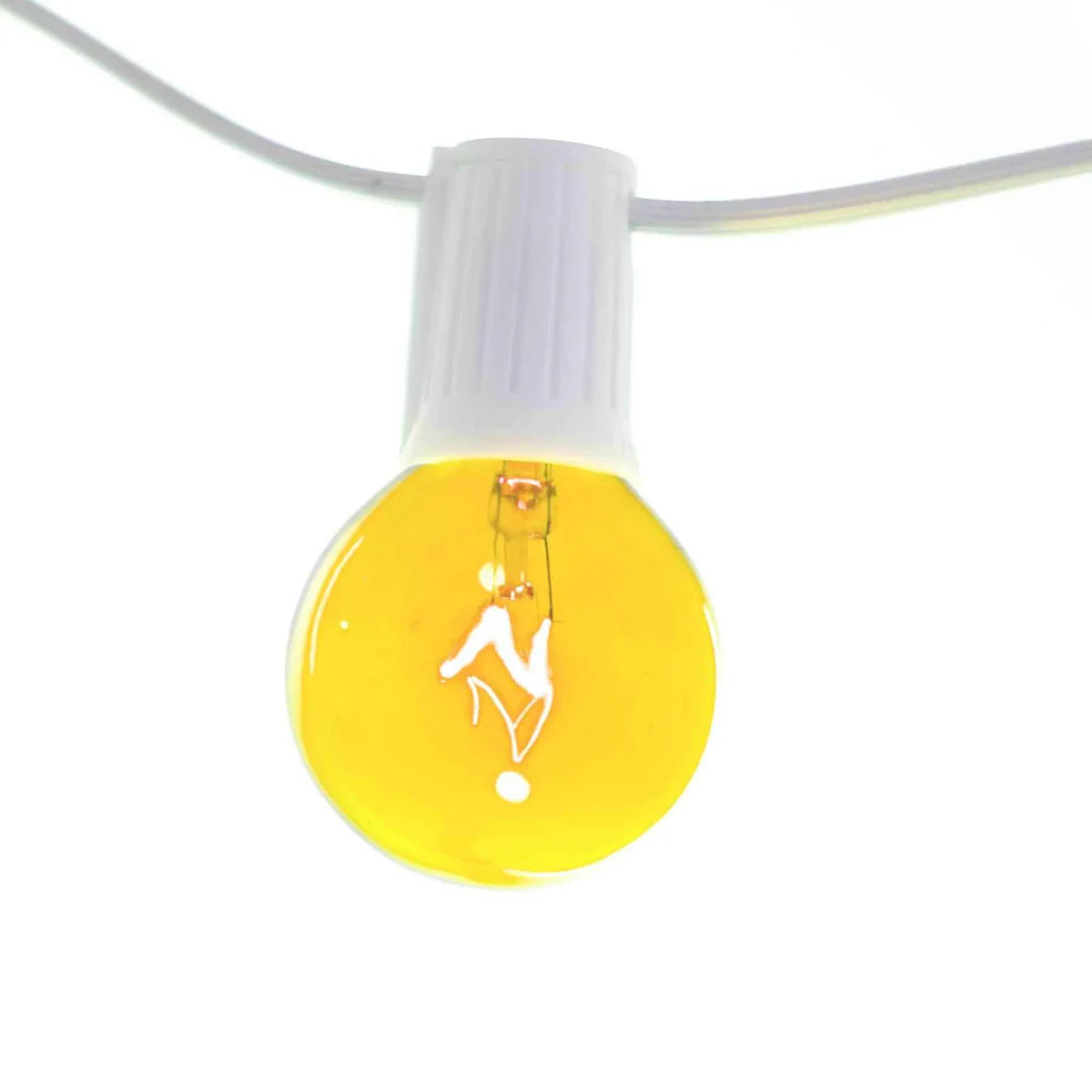 YELLOW G40 LIGHT BULBS