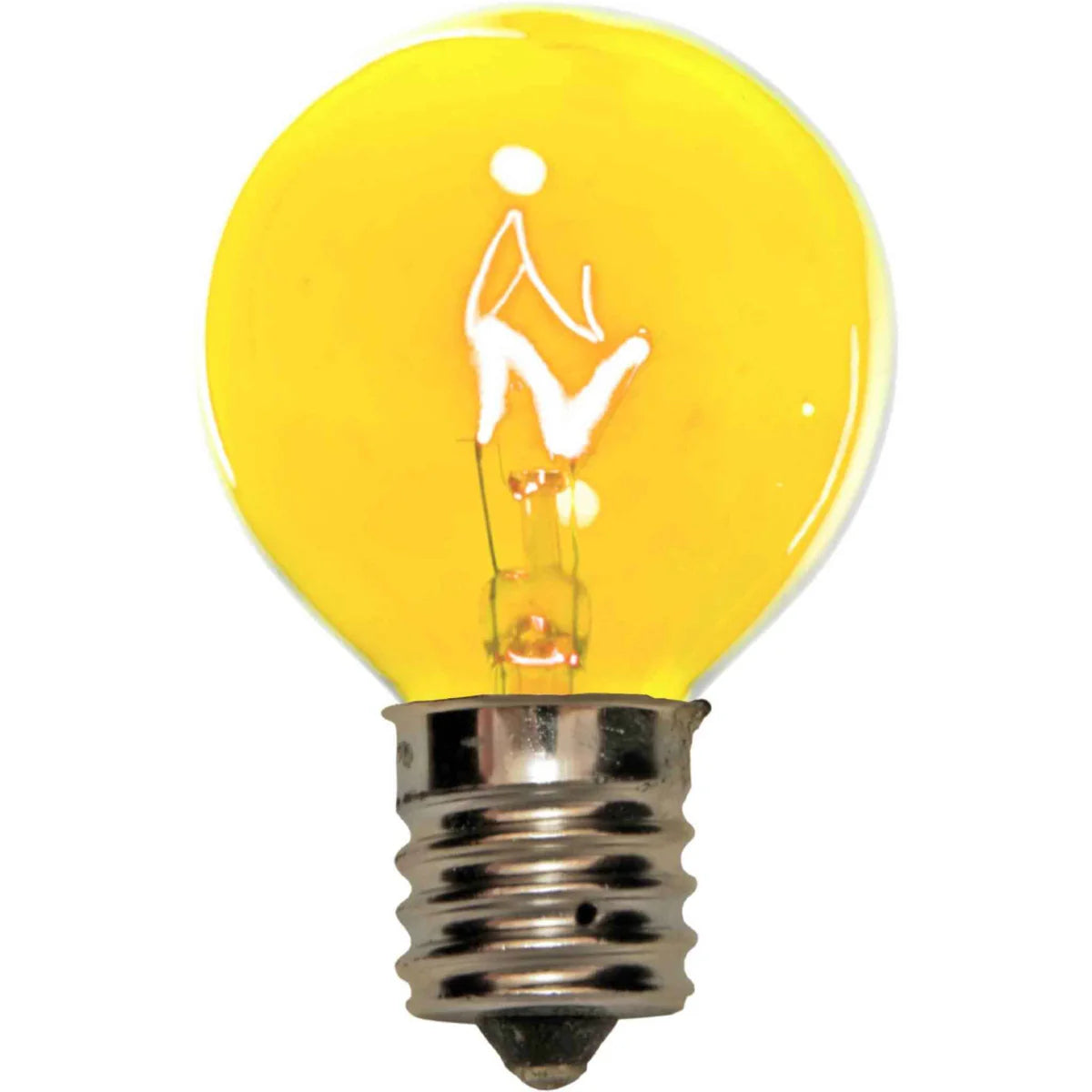 YELLOW G40 LIGHT BULBS