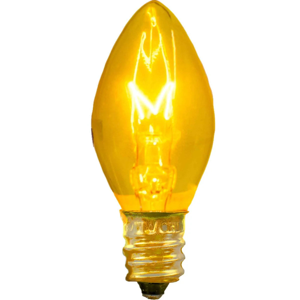 YELLOW LIGHT BULBS