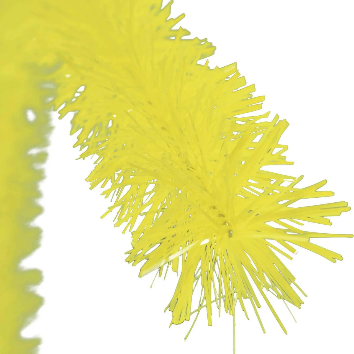 YELLOW TINSEL GARLAND